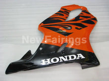Cargar imagen en el visor de la galería, Orange and Black Flame - CBR600 F4i 01-03 Fairing Kit