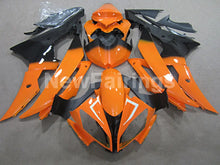 Cargar imagen en el visor de la galería, Orange and Black No decals - YZF-R6 08-16 Fairing Kit