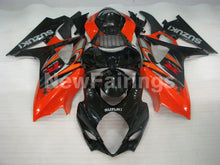 Cargar imagen en el visor de la galería, Orange and Black Silver Factory Style - GSX-R1000 07-08 Fairing Kit