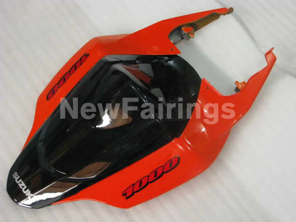 Orange and Black Silver Factory Style - GSX-R1000 07-08 Fairing Kit