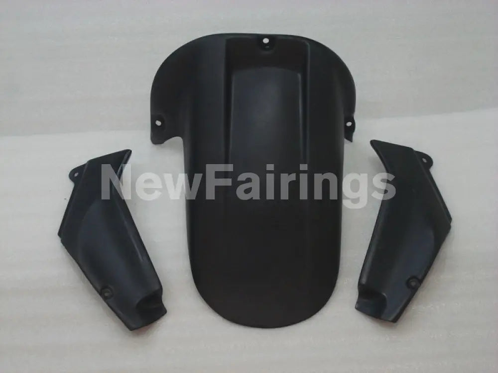 Orange and Matte Black Factory Style - YZF-R1 00-01 Fairing Kit