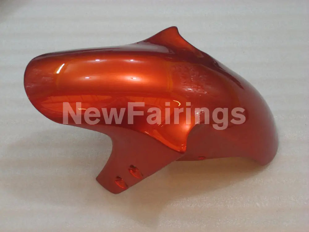 Orange and Matte Black Factory Style - YZF-R1 00-01 Fairing Kit