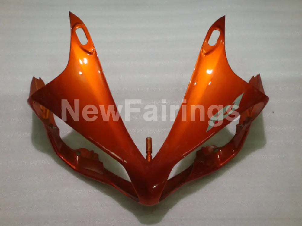 Orange and Matte Black Factory Style - YZF-R1 07-08 Fairing Kit