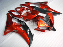 Cargar imagen en el visor de la galería, Orange and Matte Black Factory Style - YZF-R6 08-16 Fairing Kit