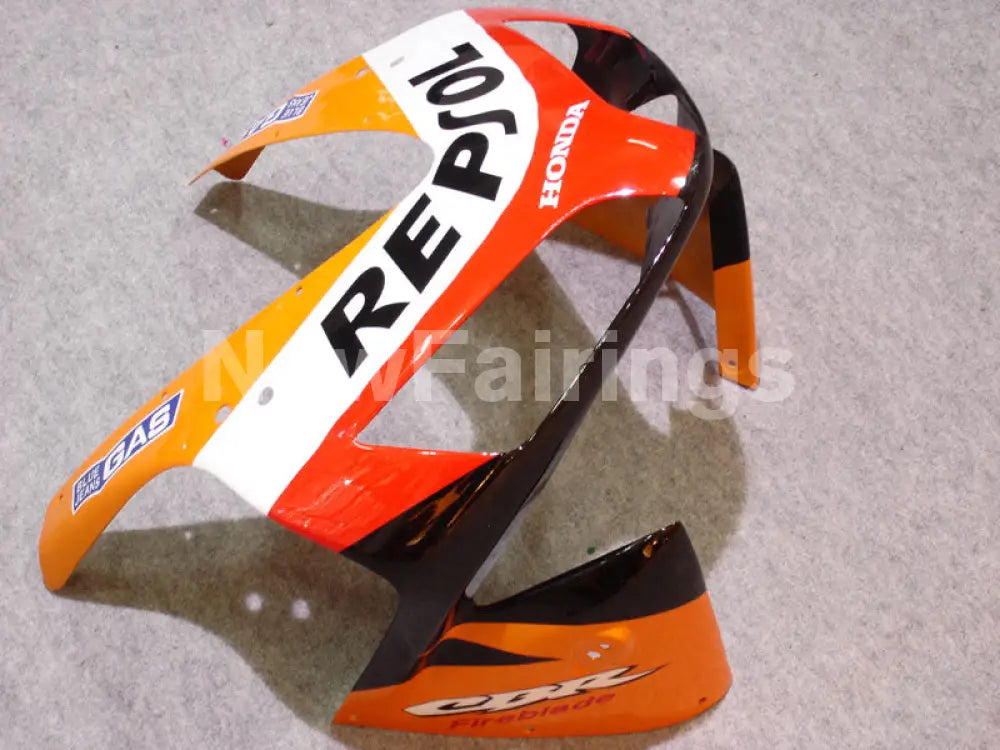 Orange and Red Black Repsol - CBR600RR 03-04 Fairing Kit