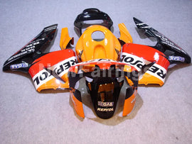 Orange and Red Black Repsol - CBR600RR 03-04 Fairing Kit