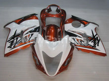 Cargar imagen en el visor de la galería, Orange and White Black Factory Style - GSX1300R Hayabusa 08-20 Fairing Kit