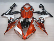 Cargar imagen en el visor de la galería, Orange and White Black Factory Style - YZF-R1 04-06 Fairing Kit