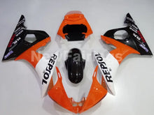 Cargar imagen en el visor de la galería, Orange and White Black Repsol - YZF-R6 03-04 Fairing Kit