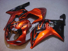 Cargar imagen en el visor de la galería, Orange and Black No decals - GSX-R600 01-03 Fairing Kit