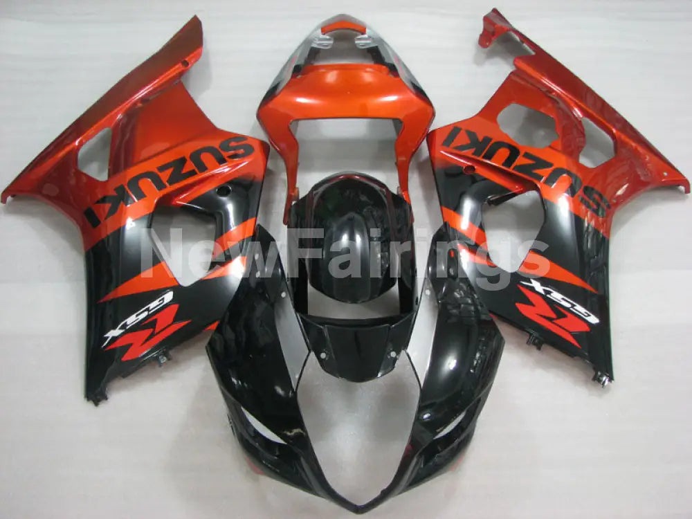 Orange Black Factory Style - GSX-R1000 03-04 Fairing Kit