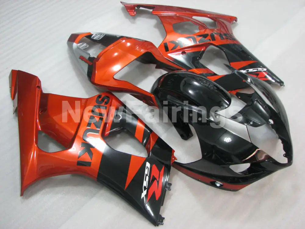 Orange Black Factory Style - GSX-R1000 03-04 Fairing Kit