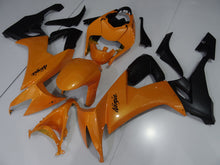 Cargar imagen en el visor de la galería, Orange and Black Factory Style - NINJA ZX-10R 08-10 Fairing Kit