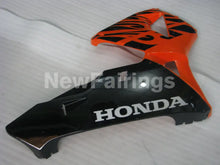 Cargar imagen en el visor de la galería, Orange and Black Fire - CBR600RR 05-06 Fairing Kit