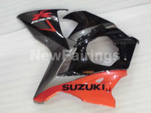 Cargar imagen en el visor de la galería, Orange and Black Grey Factory Style - GSX-R1000 09-16 Fairing Kit
