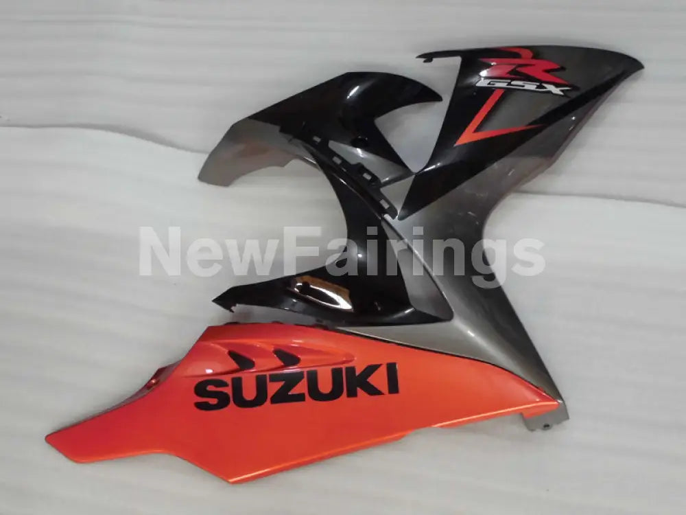 Orange and Black Grey Factory Style - GSX-R1000 09-16 Fairing Kit