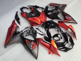 Orange and Black Grey Factory Style - GSX-R1000 09-16 Fairing Kit