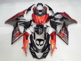 Orange and Black Grey Factory Style - GSX-R1000 09-16 Fairing Kit