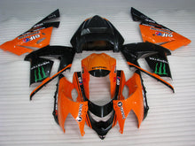 Cargar imagen en el visor de la galería, Orange and Black Monster - NINJA ZX-10R 04-05 Fairing Kit