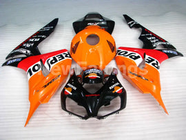 Orange Black and Red Repsol - CBR1000RR 06-07 Fairing Kit