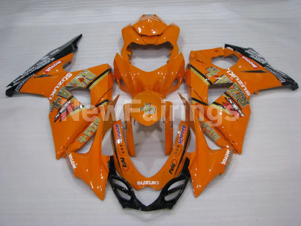 Orange and Black Rizla - GSX-R1000 09-16 Fairing Kit