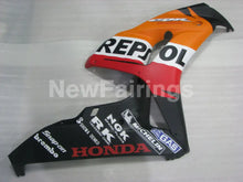 Cargar imagen en el visor de la galería, Orange and Matte Black Red Repsol - CBR1000RR 06-07 Fairing Kit
