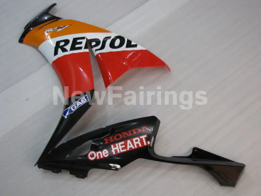 Orange Red and Black Repsol - CBR1000RR 12-16 Fairing Kit