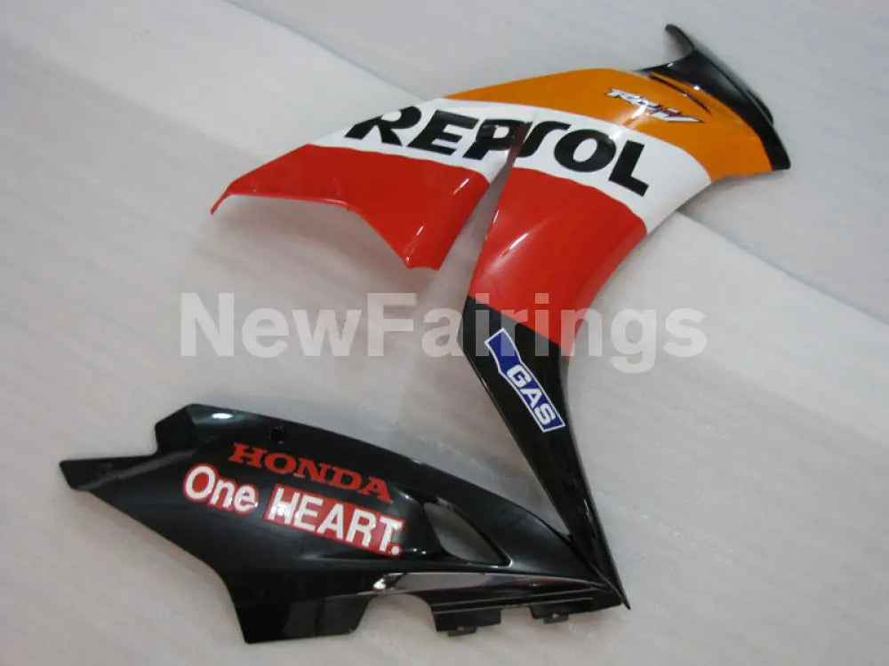 Orange Red and Black Repsol - CBR1000RR 12-16 Fairing Kit