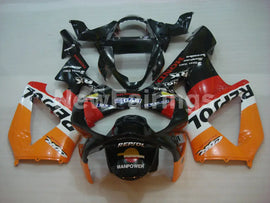 Orange and Red Black Repsol - CBR 929 RR 00-01 Fairing Kit