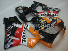 Cargar imagen en el visor de la galería, Orange and Red Black Repsol - CBR 929 RR 00-01 Fairing Kit