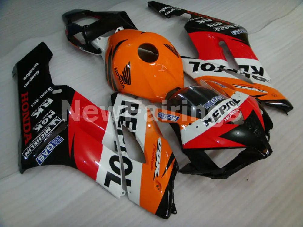 Orange Red Black Repsol - CBR1000RR 04-05 Fairing Kit