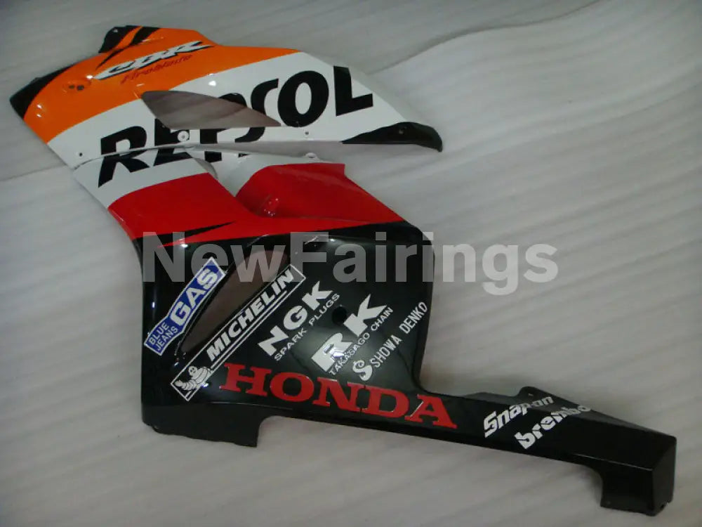 Orange Red Black Repsol - CBR1000RR 04-05 Fairing Kit