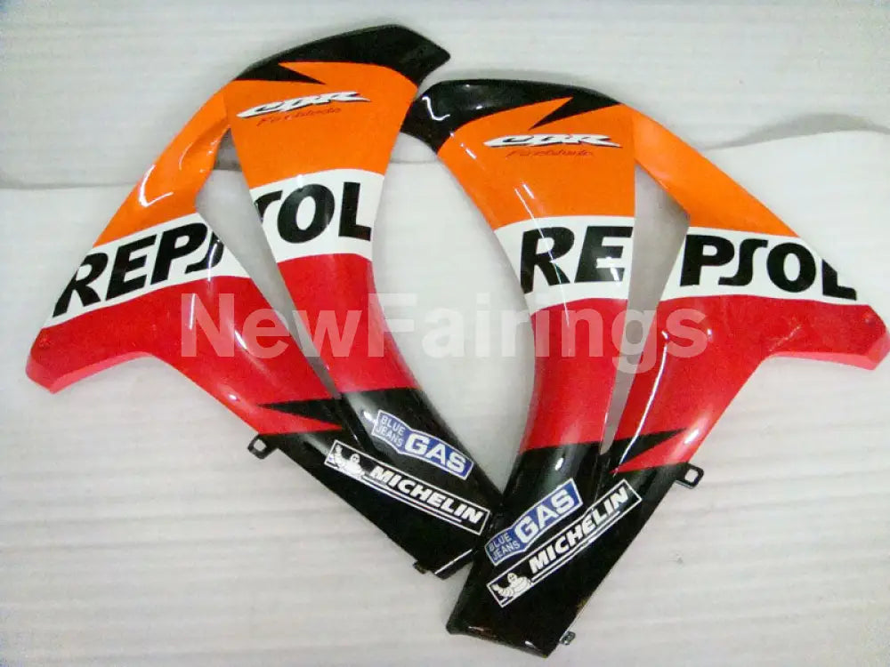 Orange and Red Black Repsol - CBR1000RR 08-11 Fairing Kit