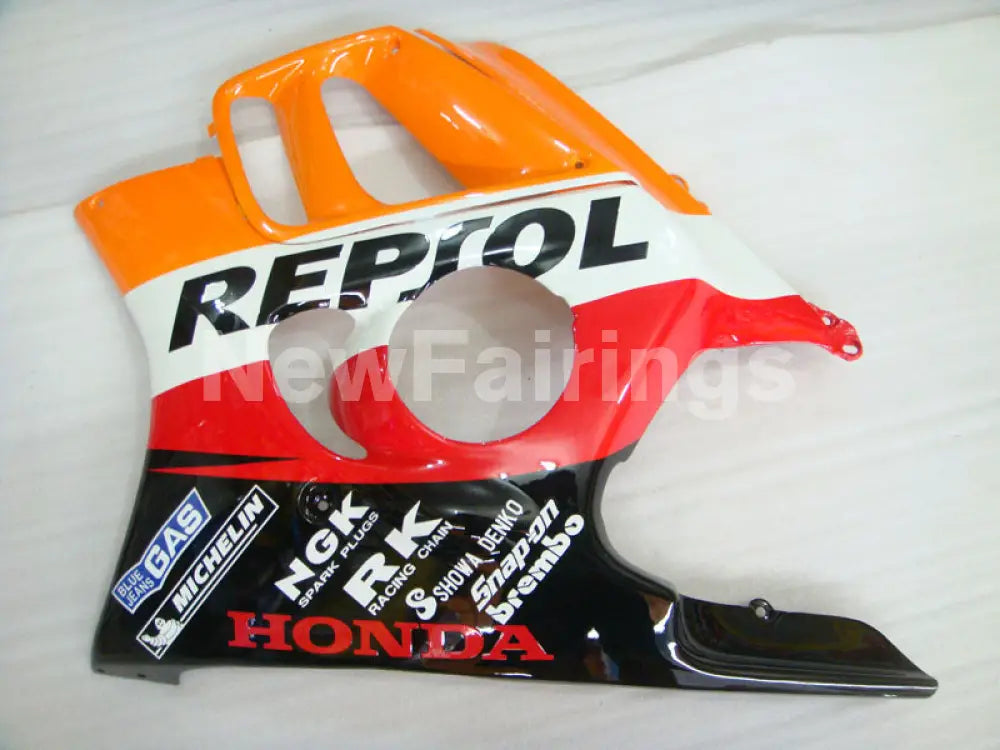 Orange and Red Black Repsol - CBR600 F3 95-96 Fairing Kit