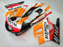 Cargar imagen en el visor de la galería, Orange and Red Black Repsol - CBR600 F3 97-98 Fairing Kit