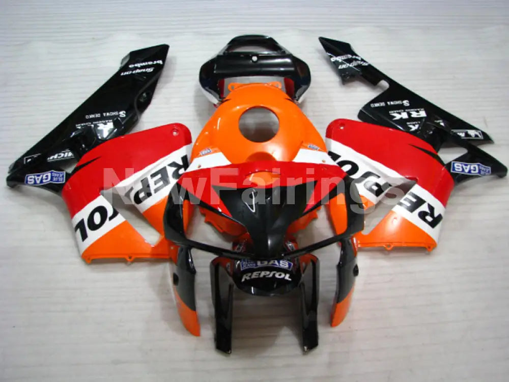 Orange and Red Black Repsol - CBR600RR 05-06 Fairing Kit
