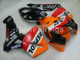 Orange Red and Black Repsol - CBR600RR 05-06 Fairing Kit