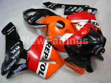 Cargar imagen en el visor de la galería, Orange and Red Black Repsol - CBR600RR 05-06 Fairing Kit