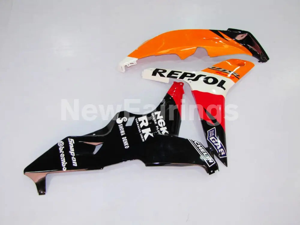 Orange Red and Black Repsol - CBR600RR 07-08 Fairing Kit