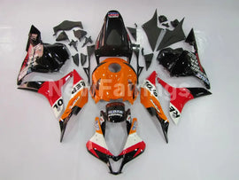 Orange and Red Black Repsol - CBR600RR 09-12 Fairing Kit