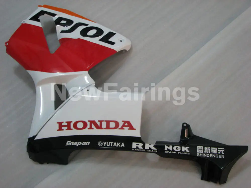 Orange Red and White Repsol - CBR600RR 05-06 Fairing Kit