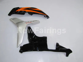 Orange and Silver Black Factory Style - CBR600RR 07-08 Fairing Kit