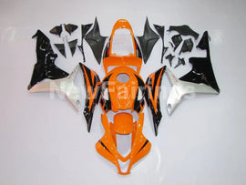 Orange and Silver Black Factory Style - CBR600RR 07-08 Fairing Kit