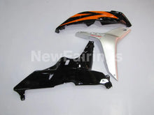 Cargar imagen en el visor de la galería, Orange and Silver Black Factory Style - CBR600RR 07-08 Fairing Kit