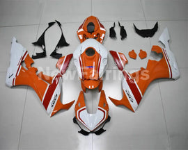 Orange and White Red Factory Style - CBR1000RR 17-19 Fairing Kit