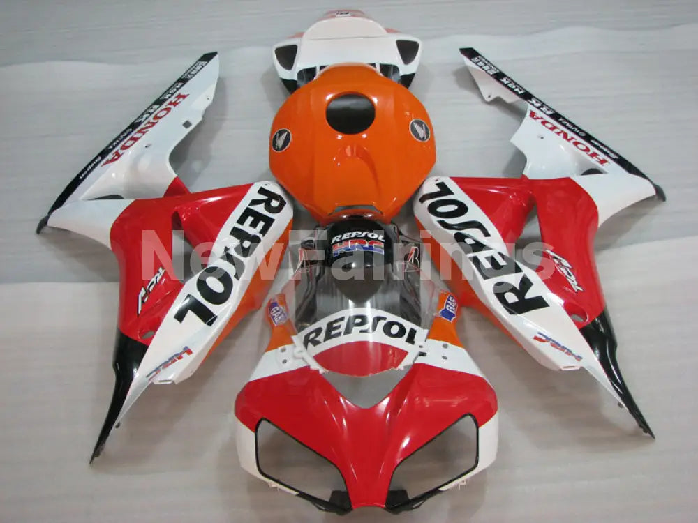 Orange White and Red Repsol - CBR1000RR 06-07 Fairing Kit