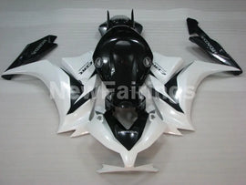 Pearl White and Black Factory Style - CBR1000RR 12-16 Fairing Kit