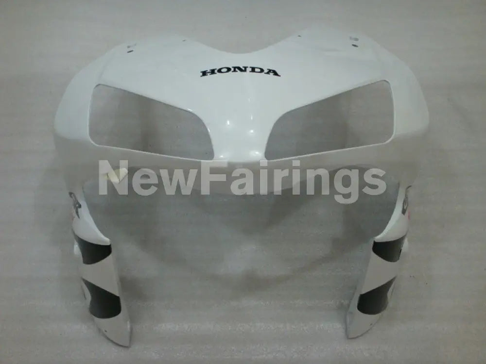 Pearl White and Black Fire - CBR600RR 03-04 Fairing Kit