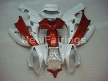 Cargar imagen en el visor de la galería, Pearl White and Orange No decals - YZF-R6 06-07 Fairing Kit