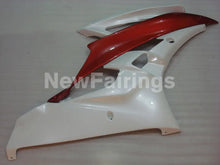 Cargar imagen en el visor de la galería, Pearl White and Orange No decals - YZF-R6 06-07 Fairing Kit